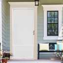 M-D Building Products 33308 20 in. x 32 in. White Aluminum Screen Storm Door Grille
