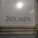 20x30 Poster Frame Set - 3 Pack - Natural Oak Wood - Display Wall Posters, Gallery Displays, Large Photos & Puzzles - Wall Decor