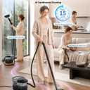 Steam Cleaner, Detachable Handheld & Mop Combo, 15s Fast Heat, 1600ML Tank