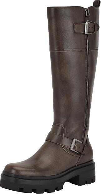 GUESS Women's Lynnie Wide Calf Knee High Boot size 8 1/2 M