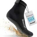 ShocSox Beach Volleyball & Sand Soccer Socks No-Holes Guaranteed Soles for Maximum Protection(US, Alpha, SIZE UNKNOWN, Regular, Regular, Old Black)