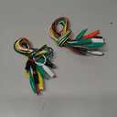 20 PCS Alligator Clips Electrical, 5Color 21.5inch Test Leads with Alligator Clips, Stamping Jumper Wires for Electrical Testing, Circuit Connection, Experiment