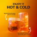 Lipton Peach Paradise Tea Bags, Caffeine Free Tea, Fruit and Herbal Tea, Individually Wrapped, 80 Total tea Bags (20ct - Pack of 4)