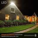 Sylvania Night Chaser LED A21 Light Bulb, 200W Equivalent, Efficient 22W, 10 Year, Non-Dimmable, Super Bright 3000 Lumen, Soft White - 1 Pack (40584)
