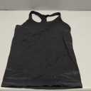 ATTRACO Ribbed Workout Tank Tops for Women with Built in Bra Tight Racerback Scoop Neck Athletic Top (X-Large, Black)