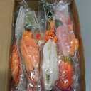 XunYee 6 Pcs 35.4 ft Flower Garlands Artificial Wildflower Vines Floral Hanging Backdrop Fake Flower Garlands Faux Silk Wildflower Vine for Wedding Bridal Shower Home Garden Wall Arch Decor(Rose)