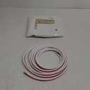Wall Cord Hider 196 Inch, Self Adhesive Cable Hider Cord Cover for Wires, Flexible Wire Cover Cable Raceway for Cord Management W0.59 H0.39in White