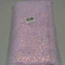 6 Pcs Iridescent Sequin Table Runner 12 x 72 Inch Mermaid Table Runner Glitter Mermaid Party Decorations for Wedding Party Birthday Baby Shower Ceremony Decor (Purple)