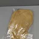 Wiggy Mermaid Short Blonde Wig with Bun for Adult Women Tinkerbell Wig + Wig Cap for Halloween Costume Cosplay