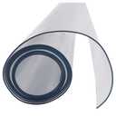 mignonnememe Clear Table Cover Protector 110 x 60 Inch Vinyl Tablecloth 0.08 in Thick Plastic Table Cover Oil-Proof Transparent Sheet Table Protector for Dining Room Table