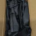 PIC AUTO Leather Car Seat Covers, Sports Carbon Fiber & Mesh Design, High-Back Two Front Set, Waterproof Automotive Seat Covers, Airbag Compatible, Universal Fit for Most Cars (Black & Gray)