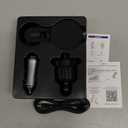 LISEN for Qi2.2 25W MagSafe Car Mount Charger, [Stable & Fast Charging] Magnetic Wireless Car Charger, Car Phone Holder Charger Car Accessories Fits iPhone 17 Pro Max Air 16/15/14/13/ Galaxy S26 Ultra (Compact/Small, Black)