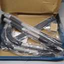 Ally Peaks Pull Up Bar for Doorway | Thickened Steel Max Limit 440 lbs Upper Body Fitness Workout Bar| Multi-Grip Strength for Doorway | Indoor Chin-Up Bar Fitness Trainer for Home Gym Portable (silver2)