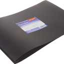 2 x Cardinal Poly Portfolio w/Brads, Black, 11 x 17, 1 per Box, (94910)