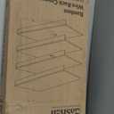 Gashell Wire Shelf Covers, Bamboo Wire Rack Covers for Pantry, Closet (4pcs, 30" W x 12" D)