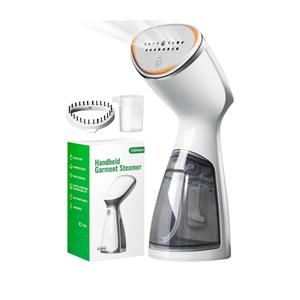 OGHom Portable Travel Handheld Steamer for Clothes, Garment Wrinkle Remover, 1000W Strong Penetrating Fabric Steamer, for Home, Office, Travel (ONLY FOR 120V) -White