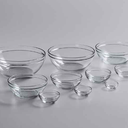 Anchor Hocking 10 Piece Mixing Bowl Set, Nesting Serving Bowls & Mixing Bowls (1 oz, 2 oz, 4 oz, 6 oz, 10 oz, 16 oz, 1 Qt, 1.5 Qt, 2.5 Qt, 3.5 Qt)
