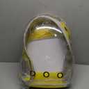 TOYSINTHEBOX Cat Backpack Carrier Bubble Expandable Foldable Breathable Pet Carrier Dog Carrier Yellow