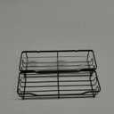 2 Pack Bathroom Storage Organizers Shower Caddy, Adhesive Bathroom Shelf with Removable Hooks, No Drilling Strong Wall Mounted Racks for Shower, Kitchen, Toilet and Dorm