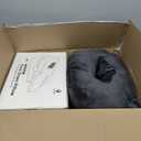 Zomaple Face Down Pillow for Sleeping & Recovery After BBL, Vitrectomy, Retinal & Eye Surgery - Patented Facedown Pillow with Gel Pack is Prone Home Massage Bed Equipment - Ideal for Stomach Sleepers (Grey)