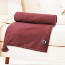 Room Decor Qwtwty Heated Shawl Wraps for Women Corded Heated Blanket Soft Zipper Shawl Wraps 2025 Winter Warm USB Powered Heating Scarf Electrics Blanket