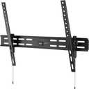 Amazon Basics Heavy-Duty Tilting TV Wall Mount with Mounting Hardware, Bubble Level and Template for 37" to 80" TVs up to 120 lbs, Black