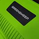 GreenSweep - Pickup Pro Garden Sweeper - Leaf & Grass Push Lawn Sweeper - REFURB
