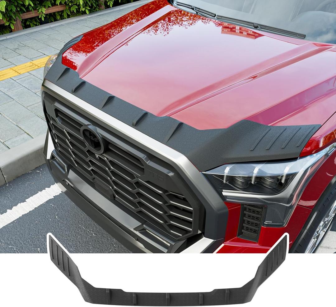 Hood Protector Compatible with 2022-2025 Toyota Tundra 2023-2025 Sequoia Hood Shield Hood Deflector Replacement for 22-25 Toyota Tundra Accessories