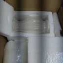 White Ceramic Vase Set of 3 Small Rustic Decorative Vases Home Decor Wavy Edge Modern Flower Vases for Farmhouse Table Centerpiece Shelf Living Room Kitchen Bedroom Bookshelf Decorations