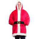THE COMFY Original | Sherpa Lined Microfiber Fleece Wearable Blanket, Oversized Design with Hood and Pocket, From Shark Tank, for Women & Men, Warm and Cozy Gifts