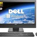 Dell OptiPlex 5250 21.5-Inch FHD All-in-One Desktop PC, Win11Pro, Pentium G4560 3.5GHz, 8GB RAM, 256GB SSD, Keyboard and Mouse, WiFi, HDMI 