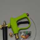 ESP Car Wash Foam Gun High Pressure Car Washer Household Water Gun Foam Generator Washing Blaster 5 Nozzle Tip M22 Adapter with 1 Liter Bottle Washing Mitts Towel-missing bottle