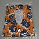 Men Halloween Shirt Fun Pumpkin Print Button Up Shirts Casual Hawaiian Short Sleeve Shirt Holiday Aloha Shirts (Orange, XL)