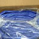 RAINDEWAY Large Tarps 20x30 Feet, 8 Mil Thick, UV Resistant, Multipurpose Waterproof Poly Tarp Cover with Metal Grommets and Reinforced Edges, Durable Blue Tarp, 20x30 Feet-finished Size
