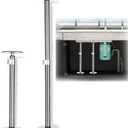 Undermount Sink Brackets for Kitchen,Undermount Sink Support,Adjustable Stainless Steel Sink Support Undermount Kit,Undermount Sink Support Kit,Sink Repair Kit for Kitchen and Bathroom16 "To 27.08"