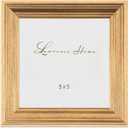 Lawrence Frames 5"L x 5"W Sutter Burnished Gold Picture Frame