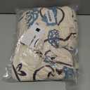 SearchI Stretch Sofa Cover Printed Couch Covers, Floral Pattern 2 Piece Armchair Slipcover with Separate Chair Cushion Cover, Washable Furniture Protector for Living Room(Armchair, Ball Flower) (Small)