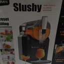 Slushie Machine,Slushy Machine for Home,6 Preset Programs,Auto Cleaning,No Ice Needed, Frozen Drink Maker for Milk Shakes,Frappe,Margarita Smoothie,Slush,and More