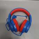 iClever Kids Headphones for School Travel, Safe Volume Limited, HD Mic Stereo Sound Over-Ear Girls Boys Headphones for Kid, FunShare Foldable 3.5mm Wired for iPad Computer, HS19 (Blue)