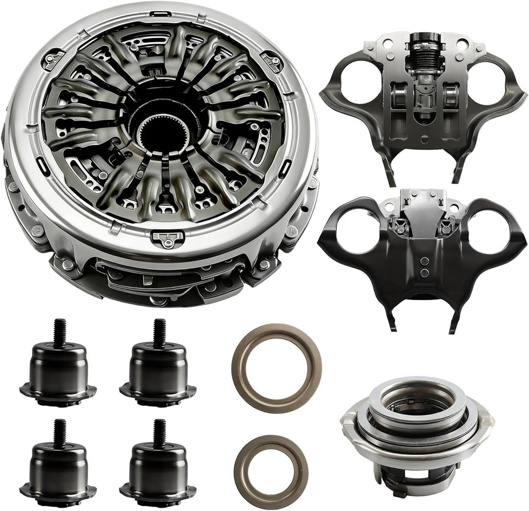 Automatic Dual Clutch Transmission Kit with Dual Clutch Transmission Fork, Fit for Hyundai Veloster 2012 2013 2014 2015 2016 2017, L4 1.6L Replace # 41200-2A001, 412002A001, 41470-2A000, 412002A000