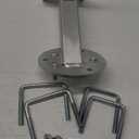 3001.0064 Heavy-Duty High-Mount Spare Tire Carrier Fit for 5 & 6-Hole Tires Up to 16 and 3" and 4" Trailer Frames