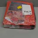 Mrrihand Christmas Ornament Storage Box, Ornament Storage Container with 8 Trays-Xmas Decoration Organizer Keeps 128 Holiday Ornaments 3-Inch, Dual Zipper Closure, 600D Tear-ProofRed