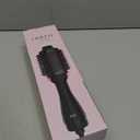 Hair Dryer Brush Blow Dryer Brush in One, Upgraded 4 in 1 Hair Dryer and Styler Volumizer with Negative Ion Anti-frizz Ceramic Titanium Barrel Hot Air Hair Straightener Brush