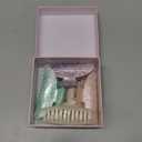 4Pcs Large Hair Claw Clips  Acrylic Big Hair Clips for Thick Hair Strong Hold Hair Jaw Clips Nonslip Banana Hair Barrettes Clips for Women Girls (Sparkle(white/purple/pink/green))