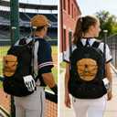 MATEIN Baseball Backpack, Softball Bat Bag with Shoes Compartment for Youth, Boys and Adult, Lightweight Baseball Bag with Fence Hook Hold TBall Bat, Batting Mitten, Helmet, Caps, Teeball Gear