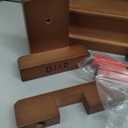 DJAR Large Studio Art Easel for Painting, Adjustable Solid Beech Wood Artist Easel with Storage Tray, Adults, Beginners, Hold Canvas up to 49", Walnut