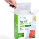 TYPLASTICS Vacuum Sealer Bags, Set of 150 Pre-Cut, Quart and Gallon, for Food Saver, Airtight Vac Storage, Meal Prep