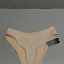 SherryDC Women's V Cut High Waisted Bikini Bottom High Leg Cut Swimsuit Bathing Suit Bottoms Size M