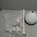 Clorox Toilet Plunger with Hideaway Caddy, Bathroom Accessories, Toilet Unclogger, with Holder, White