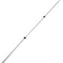 Garneck Telescopic Clothesline Pole: 19-50Inch Adjustable Clothes Hook Rod Aluminum Alloy Drying Stick for High Reach Garment Detachable Laundry Hanger for Shutters Ceiling